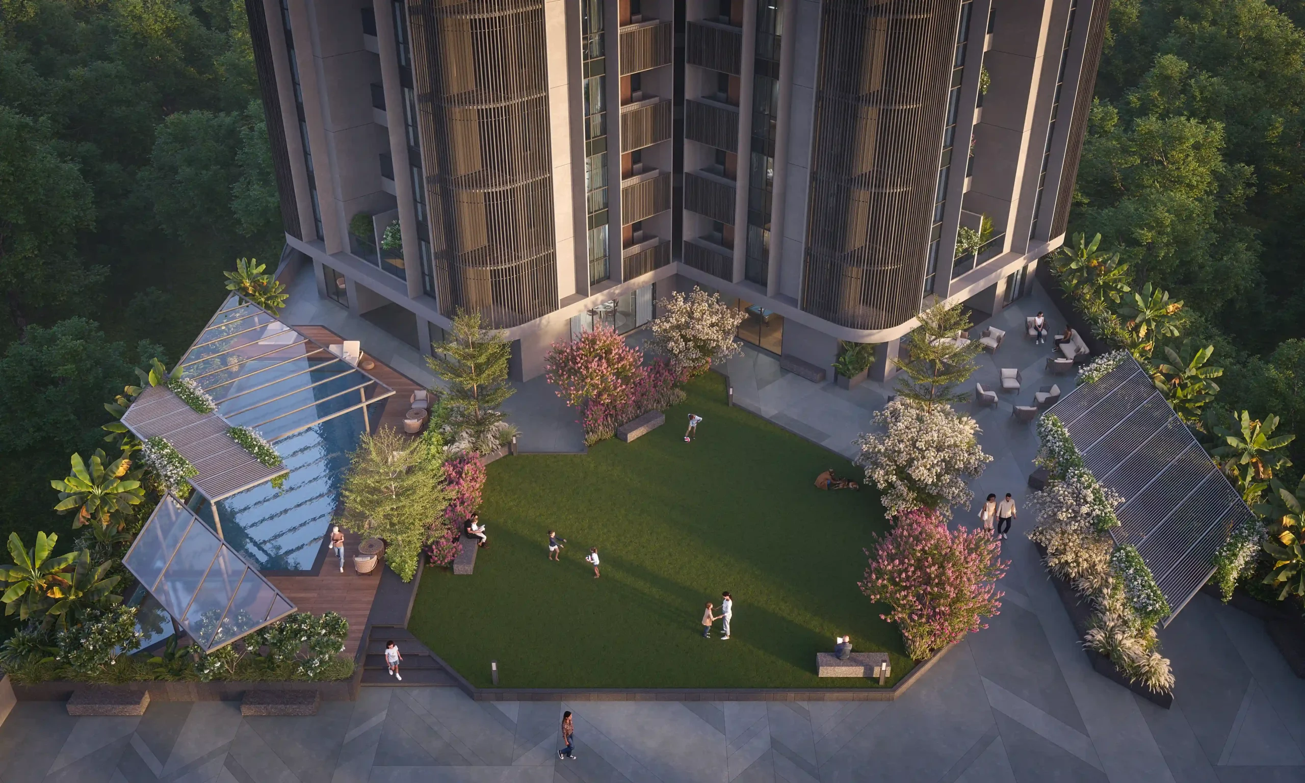 Landscape and open areas